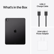 Apple iPad Pro 13-Inch Tablet, M5 Chip, Ultra Retina XDR OLED Display, 512GB Storage, 12MP Front and Rear Cameras, Wi-Fi 7, 5G Cellular, Face ID, Space Black