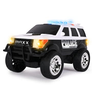 Maxx Action Large Police SUV Toy Vehicle with Motorized Engine, LED Flashing Lights, Realistic Sirens, Soft Grip Tires, 12 Inch UIWM4.3MB08CM3B52M