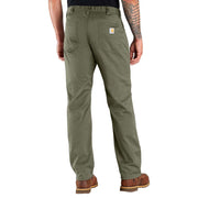 Carhartt Force Relaxed Straight Lined Work Utility Pants, Dusty Olive, W32 L30, UPF 30+ Protection, Rugged Flex Stretch, 106409