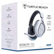 Turtle Beach Stealth 700 Wireless Gaming Headset, CrossPlay Multiplatform, Bluetooth 5.2, 80-Hour Battery, White