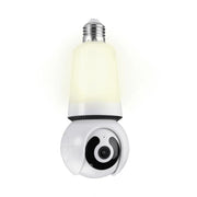 Merkury Innovations MI-CW107-199W 2K Light Bulb Security Camera, 4MP Ultra HD, 360 Pan Tilt, Night Vision, Motion Detection, Two-Way Audio, WiFi, E26 Socket