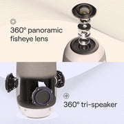Owl Labs Meeting Owl 3 Premium Pack, 360-Degree 1080p HD Video Conference Camera, AI-Powered Speaker Focus, Wireless Wi-Fi, USB-C, BND300-0002