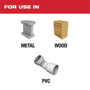 Milwaukee 48-89-4636 5/8 in. Titanium Silver and Deming Bit