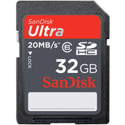 SanDisk SDSDU-032G-A11 Ultra 32GB Class 10 SDHC Memory Card