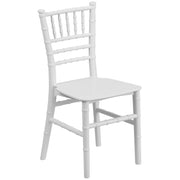 Flash Furniture LEL7KWH Kids Resin Chiavari Chair, White