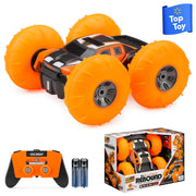 New Bright Super Rebound Battery Remote Control Orange Stunt Vehicle