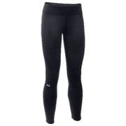 Under Armour Women's ColdGear Base 2.0 Baselayer Athletic Leggings, Black, High Waist, Fitted, 1343325