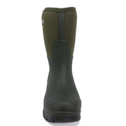 Dryshod Legend MXT Mid Pull-On Waterproof Rain Boots, Moss/Grey, Men's Size 9, Insulated, Steel Shank, Rugged MXT Outsole, 34DC094-OFW