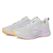 Brooks Trace 4 Women's Running Shoes, DNA LOFT v2 Cushioning, Breathable Mesh Upper, RoadTack Rubber Outsole, Oyster Purple Sherbert, 10 Medium, 120441