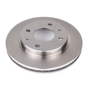 PowerStop Automotive Brake Rotor, Rear, Machined Finish, Precision Mill-Balanced, Fits 2005-16 Honda CR-V and 2007-18 Acura RDX, JBR1158