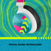 Microsoft Xbox Wireless Headset Forza Horizon 6 Limited Edition, Bluetooth 5.3, Over-Ear Gaming Headphones, Spatial Audio with Dolby Atmos, Up to 20 Hours Battery Life, Multicolor