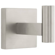 Hibiscus Robe Hook - Brushed Nickel