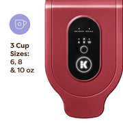 Keurig K-Express Essentials Red Single-Serve K-Cup Pod Coffee Maker, Red - Fast & Fresh Brewed