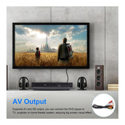 Romacci DVD-225 Home DVD Player DVD Disc Player Digital Player AV Output with Remote Control