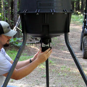 Moultrie Deer Feeder Standard, 200 lb Capacity, Bluetooth App Control, 30-Gallon UV-Resistant Hopper, Quick-Lock System, MFG-15103