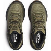 Merrell Nova 4 Athletic Hiking Shoes for Men, Breathable Mesh Upper, Lightweight Comfort, Durable Trail Outsole, Drab, Size 10.5, J068563