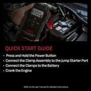 Schumacher Electric 1800A Portable Jump Starter and Air Compressor with USB Charger and LED Flashlight, 12V, SL1686