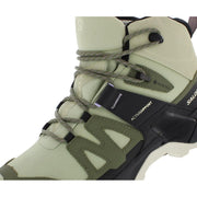 Salomon 474550_40 X Ultra 4 Mid GORE-TEX Hiking Boots for Ladies - Alfalfa - 8M