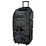 Travelers Club 85130-001 Luggage Adventure 30 Inch Rolling Multi-Pocket Upright Duffel - Black