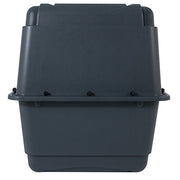 Aspenpet Pet Porter 21183 Kennel, For Pets 50-70 Pounds, Dark Gray