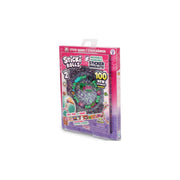 Sticki Rolls Sticki Bands Wearable Sticker Bracelet with 100 Mini Holographic Stickers, 5 Mystery Sticker Rolls, Multicolor