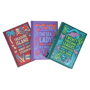 Chronicle Books Stories for Seafarers Boxed Set, Hardcover Classic Maritime Tales by Jules Verne, H G Wells, Robert Louis Stevenson
