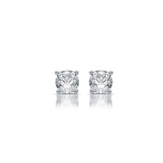 Brilliance Fine Jewelry Women 1/4 T.W. Diamond 10 Kt White Gold Stud Earrings 0.25 Carats