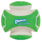Canine Hardware 32300 Chuckit! Kick Fetch Max Glow Dog Toy Ball, Large, Green