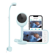 Netvue Peekababy Baby Monitor with Camera and Audio, 1080P HD 5