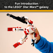 LEGO Star Wars Clone Shock Trooper Mech Toy, 151 Pieces, Poseable Battle Mech with Blaster Rifle and Stud Shooter, Includes Minifigure, Ages 6+, 6588634
