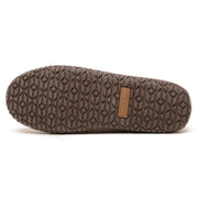 Minnetonka Tie Thread Slippers for Men - Brown Ruff - 9.5M