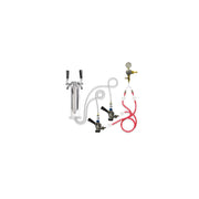 Taprite DK3.0/CP SS-02 Kegerator Tower Conversion Kit for Dual Tap Configuration