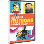 Universal Pictures Minions 3-Movie Collection DVD, Family Animation Comedy, Dolby Digital 5.1 Audio, Subtitled English French Latin Spanish