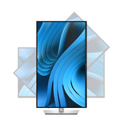 Dell Pro Plus 27-Inch IPS LED 4K UHD Monitor, 100Hz Refresh Rate, USB-C Hub with 90W Power Delivery, HDMI, DisplayPort, Black Silver P2725QE