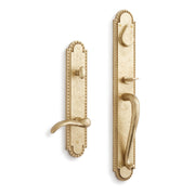 Signature Hardware EHRMNTB.15.300.10.R-SBS-NB Roman entrance Door Set-Lever Handle-No Backset -Right Hand -Satin Brass