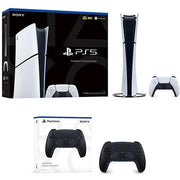 Sony PlayStation 5 Digital Slim Console, 3.5 GHz Processor, 16GB RAM, 1TB SSD, DualSense Wireless Controller, Midnight Black