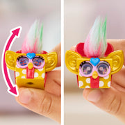 Hasbro Furby Minis Advent Calendar, 24 Days of Holiday Surprises with 9 Collectible Figures, Keychain with 8 Charms, and Stickers, G1647