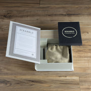 Scrabble Linen Book Vintage Edition Board Game
