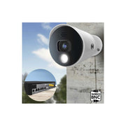 Night Owl CLB8D12-282ILSA Expandable 12 Channel Wired Bluetooth DVR w/ (8) Wired BNC & (2) Wired IP 4K UHD Cameras