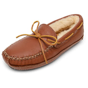 Minnetonka Moccasin Moose Moccasin Slippers for Men - Carmel - 13M
