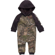 Carhartt Hooded Full-Zip Long-Sleeve Camo Coveralls for Babies - Mossy Oak Country DNA - 6 Months