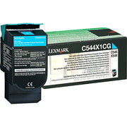 Lexmark C544X1CG Cyan Toner Cartridge
