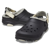 Crocs All-Terrain Lined Clogs for Men - Black - 8M