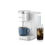 Keurig K-Iced Essentials White Iced and Hot Single-Serve K-Cup Pod Coffee Maker, White