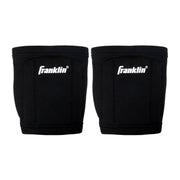 Franklin Sports Volleyball Knee Pads, Contour Design, Black, One Size Fits Most, 37001
