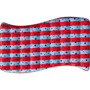 Koolwaves KWPL-1ST1 Patriotic American Flag Pool Lounger Float, Thick PVC, Red White Blue, Ages 8+, 220 lb Capacity