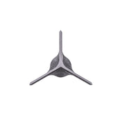 Muzzy 283-3W One 3-Blade Fixed Broadhead, 100 Grain, Stainless Steel Blades, 3 Pcs