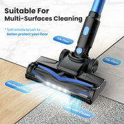 YOMA N8 Cordless Stick Vacuum Cleaner N8, 25Kpa Suction, Lightweight 2.9 lb, 40-Min Runtime, Gold