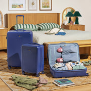 Beautiful BEAU25-20HSSTN  20-Inch Expandable Hardside Carry-On Luggage, Durable ABS Shell, 360-Degree Spinner Wheels, TSA-Approved Locks, Starry Night Blue or Porcini Taupe
