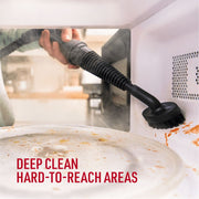 Hoover Corded Handheld Steamer Steam Cleaner with 5 Specialized Tools, Spill-Proof 8.5 oz Reservoir, Compact Design, 16 ft Cord, WH25010